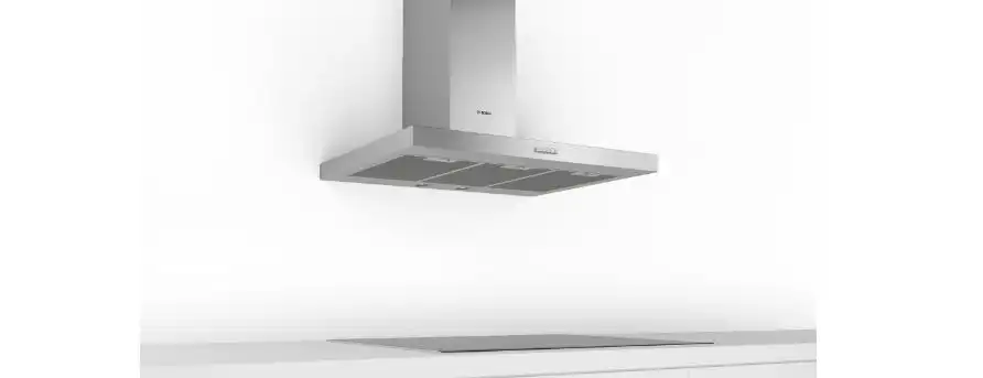 شفاط بلت ان بوش شكل حرف T، مقاس 90 سم، فضي - DWB95BC50T