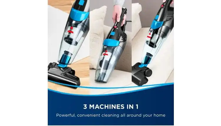 Bissell FeatherWeight 2 In1 Upright Vacuum Cleaner, 0.5L, 450W - 2024E