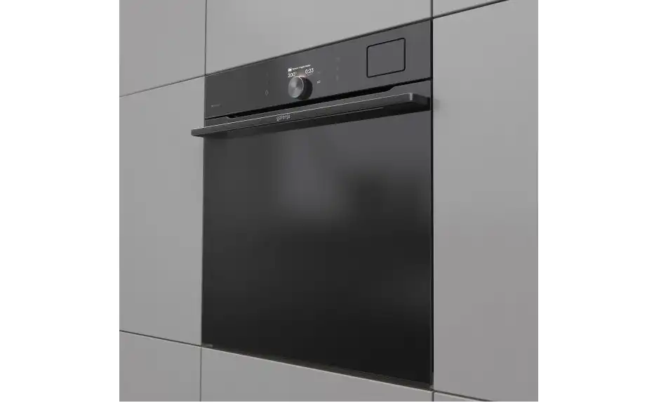 Gorenje Built-In Electric Oven, 77 Liters, Defrost, 60 cm, Black- BPSA6138B