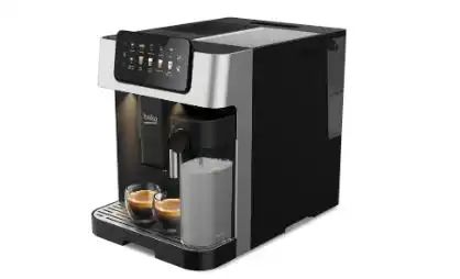 Beko CaffeExperto Digital Espresso Coffee Machine with Milk Frother, 19 Bar, 1350 Watt, Black - CEG 7304 X