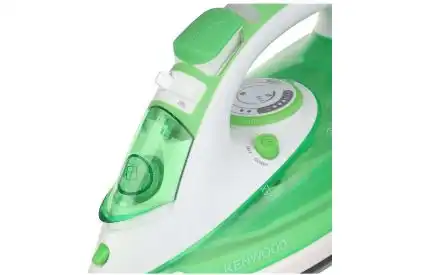 Kenwood Steam Iron, 2600 Watt, 350 ml, White Green - STP76.000WG ( Raya Warranty )