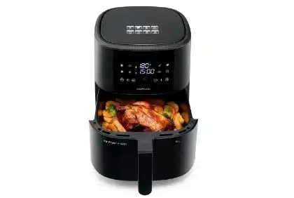 Kenwood Digital Air Fryer, 9 Liter, 1500 Watt, Black - HFP92.000BK ( Raya Warranty )