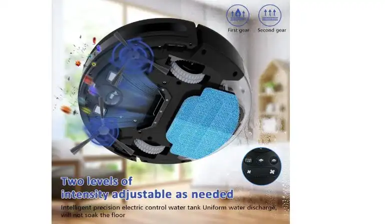 MAMNV Robot Vacuum & Mop Combo, 2-in-1, Wi-Fi – Self-Charging - BR151