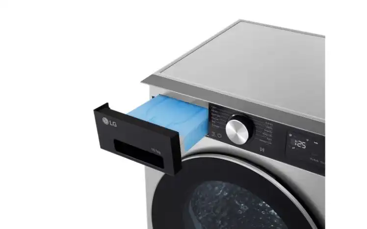 LG Vivace X 10.1kg Dryer with Smart ThinQ™, Heat Pump, Silver - RH10X5TV2NP