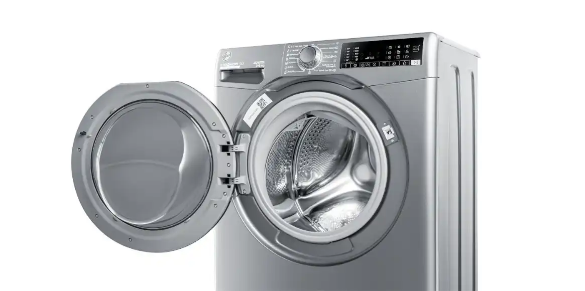 HOOVER Washing Machine Fully Automatic 7 Kg, 5 Kg Dryer, Inverter, Silver - H3DPS4756TMBRELA