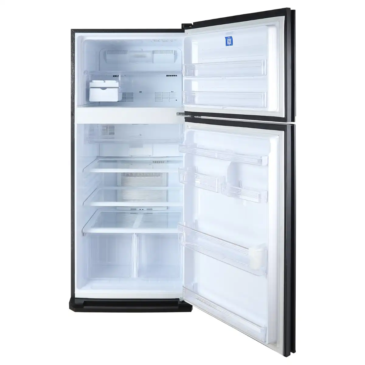 Tornado Refrigerator, 2 Doors, 450 Liter, Black - RF-580AT-BK