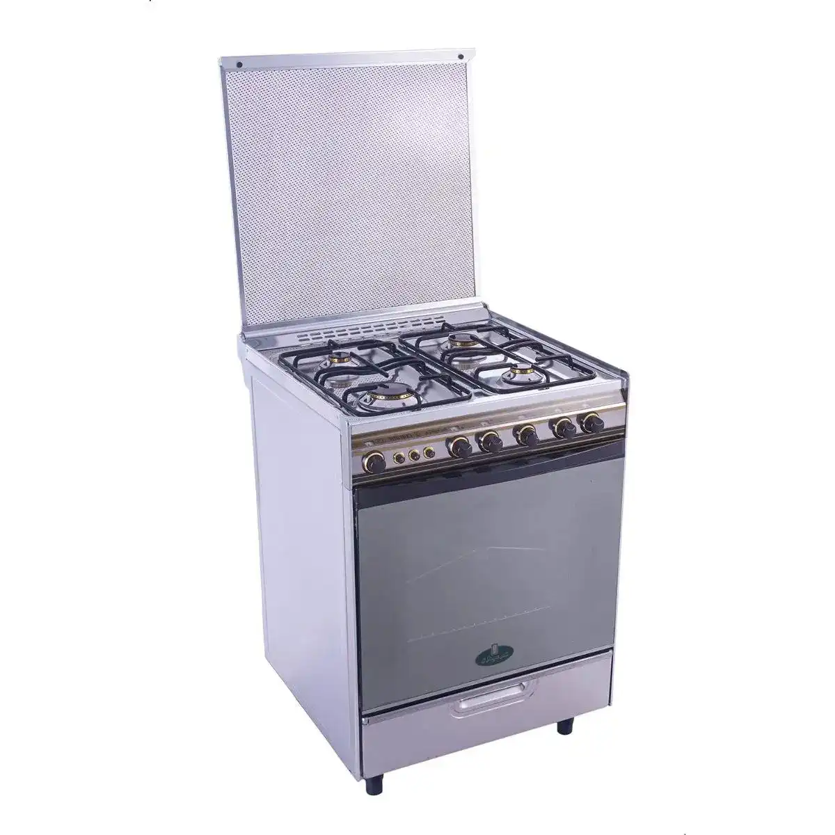 بوتجاز غاز كريازي، 4 شعلة، فضي - 6400 S