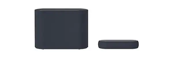 LG Wired and Wireless Sound Bar, Black - QP5
