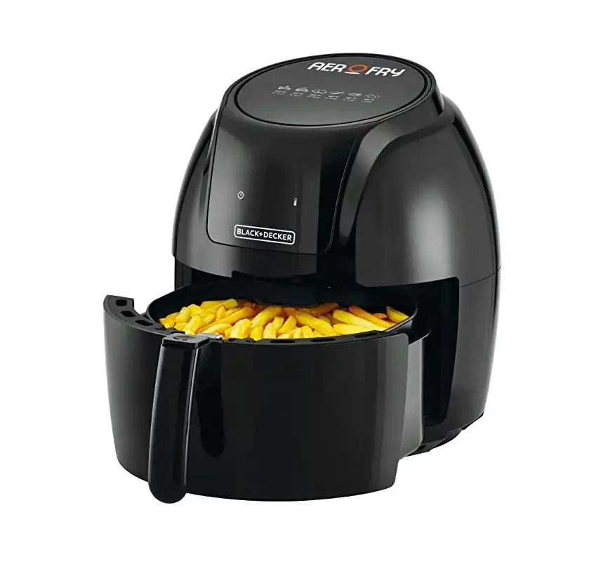 Black Decker Digital Air Fryer 5.6 Liter,  Black - AF625-B5