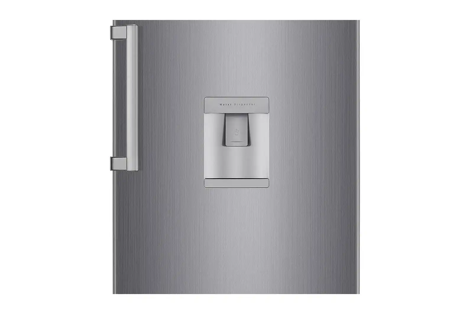 LG Refrigerator Stainless Steel Digital With Dispenser 384 Liter LINEAR INVERTER COMPRESSOR Twins, Silver - GC-F411ELDM