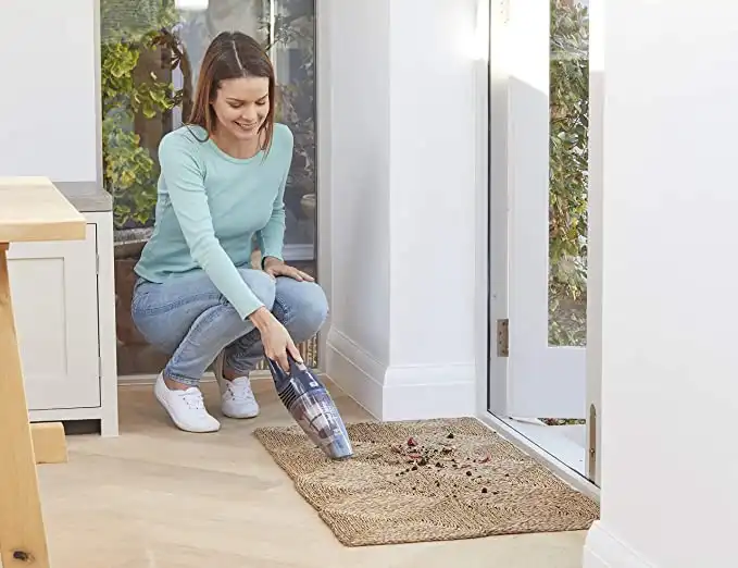 Black and Decker Vacuum Cleaner, 28.8 Watt, 2 in 1, Cordless, Gray - SVB520JW