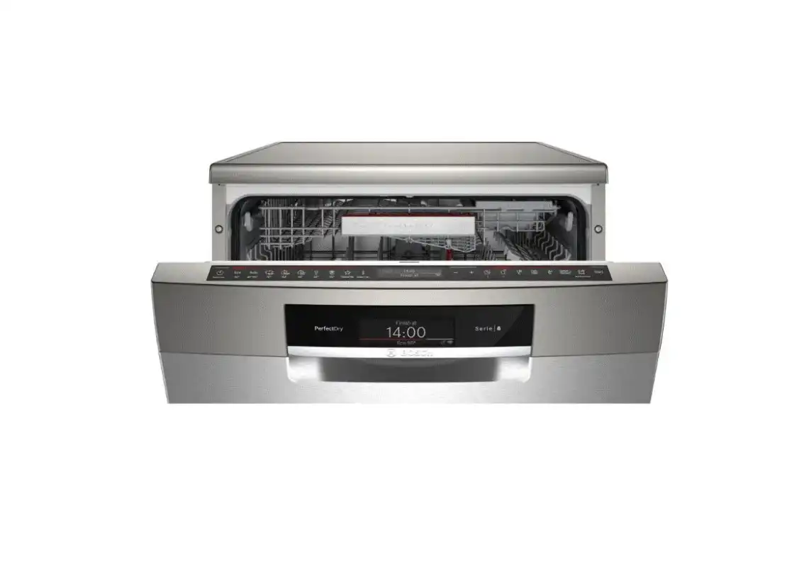 Bosch Dishwasher Series 8, Digital, 13 Persons, 8 Programs, 60 cm, Silver - SMS8ZDI80T