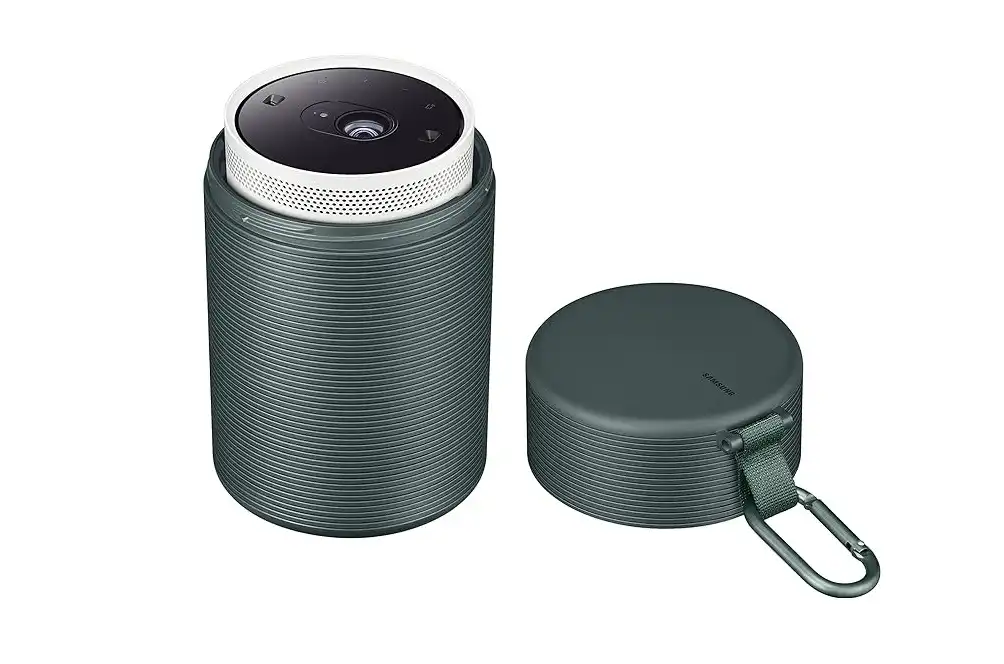 Samsung Freestyle Smart Portable Projector, FHD Resolution, Auto Focus, SP-LSP3BLA + Freestyle Case - VG-SCLA00G