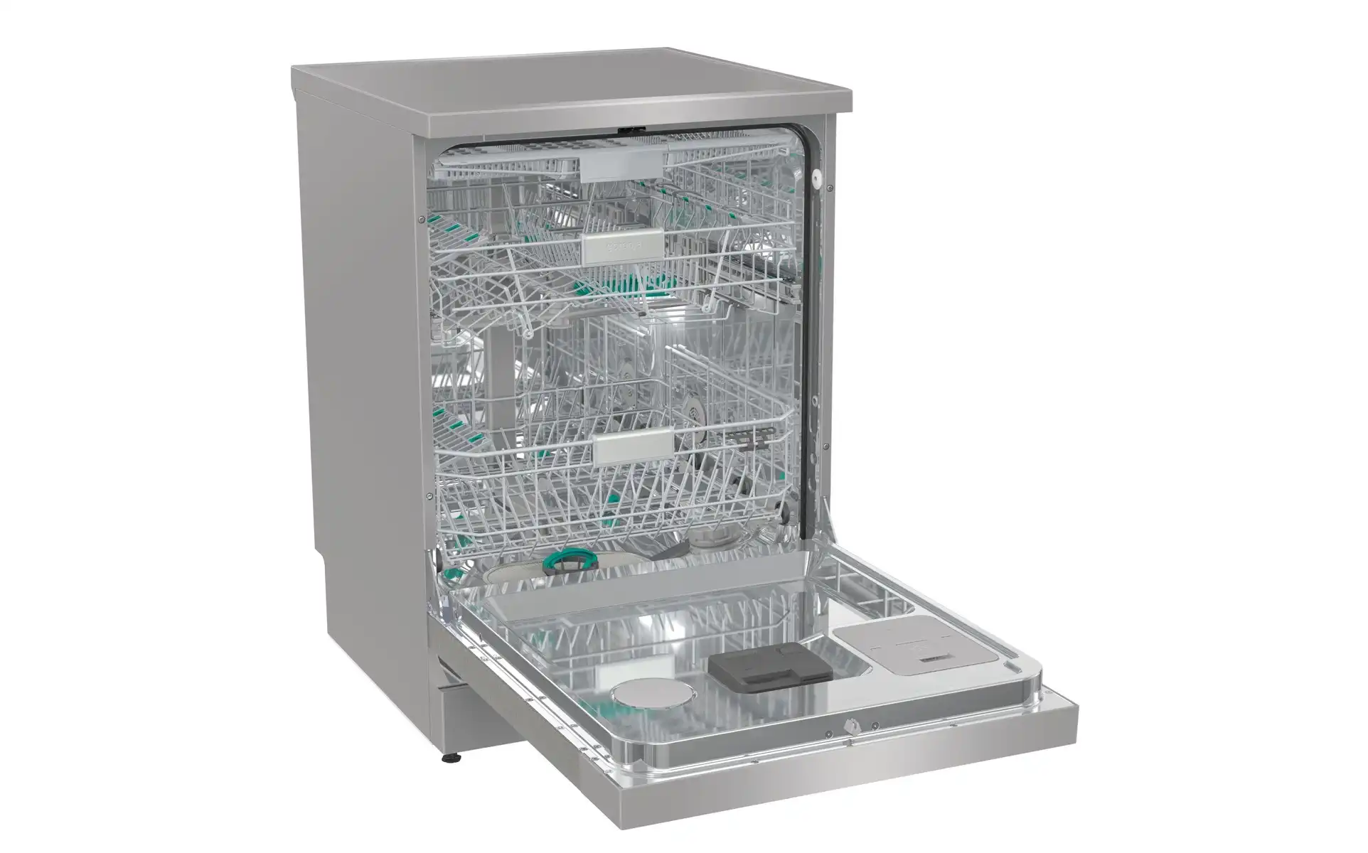 Gorenje Freestanding Digital Dishwasher, 16 Place Settings, 60 cm, Silver - GS693C60XUVAD
