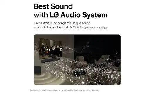 تلفزيون ال جي OLED evo G4، سمارت، 77 بوصة، 4K، برسيفر داخلي مع ريموت ماجيك، OLED77G46LA - 2024