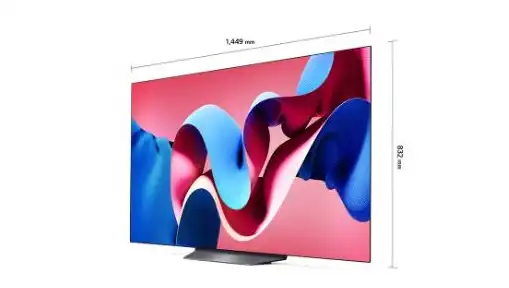 تلفزيون ال جي OLED evo CS4، سمارت، 65 بوصة، 4K، برسيفر داخلي مع ريموت ماجيك، OLED65CS4VA - 2024