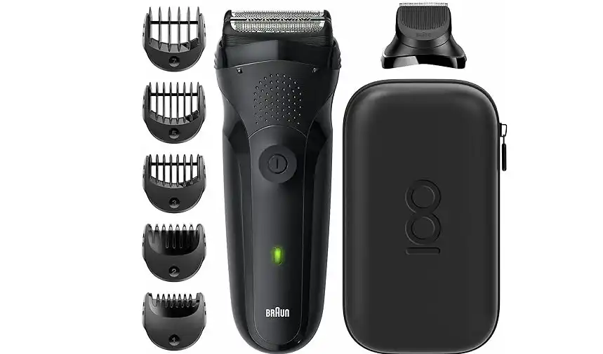 Braun Max Braun Series 3 Electric Hair Clipper for men, Wet & Dry use, Black - MBS3