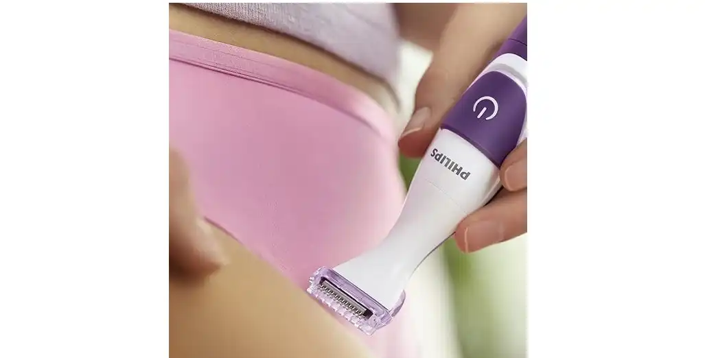 Philips Essential Bikini Trimmer, Purple / White - BBRT383/15