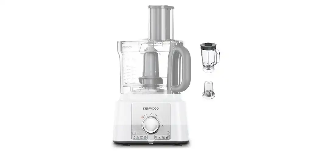 محضر طعام كينوود، 1000 وات، 2 لتر، 32 وظيفة، أبيض، FDP-65.400WH