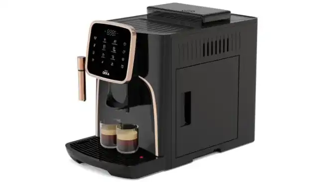 Arzum Okka Espresso Pro Fully Automatic Coffee Machine, 19 Bar, Copper/Black – OK0030-04