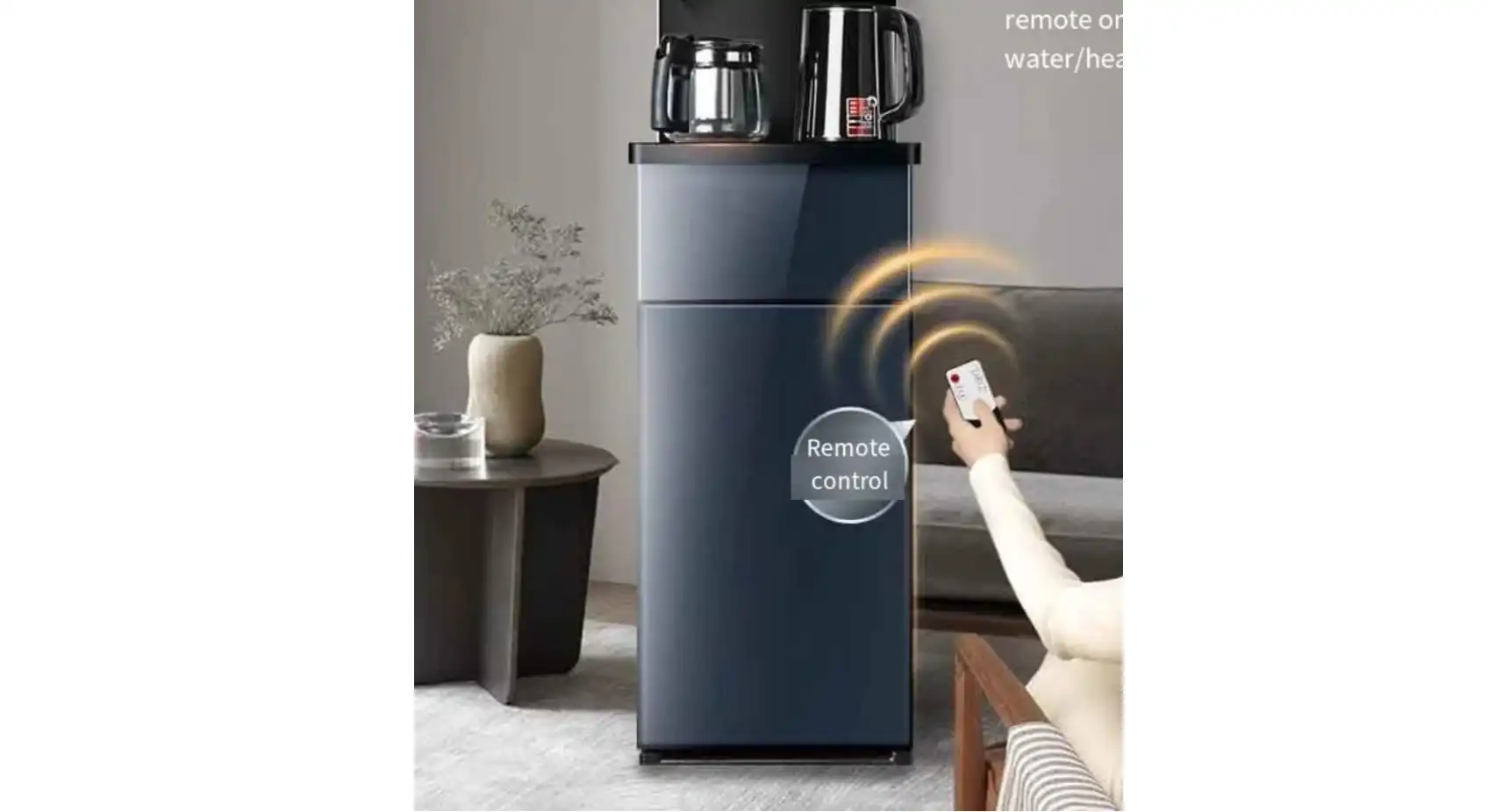 C-MAX Water Cooler with Tea Maker with Digital Touch Panel, Bottom Loading Electric Kettle, Multi-Color C-MAX AFK-1865
