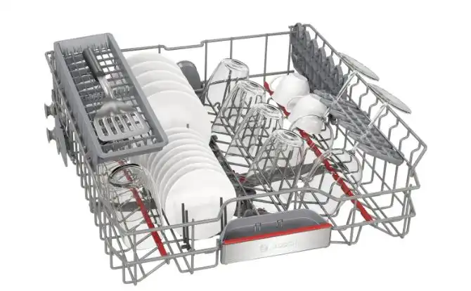 Bosch Series 6 Digital Dishwasher, 14 Place Settings, 6 Programs, Inox - SMP6EMC00V