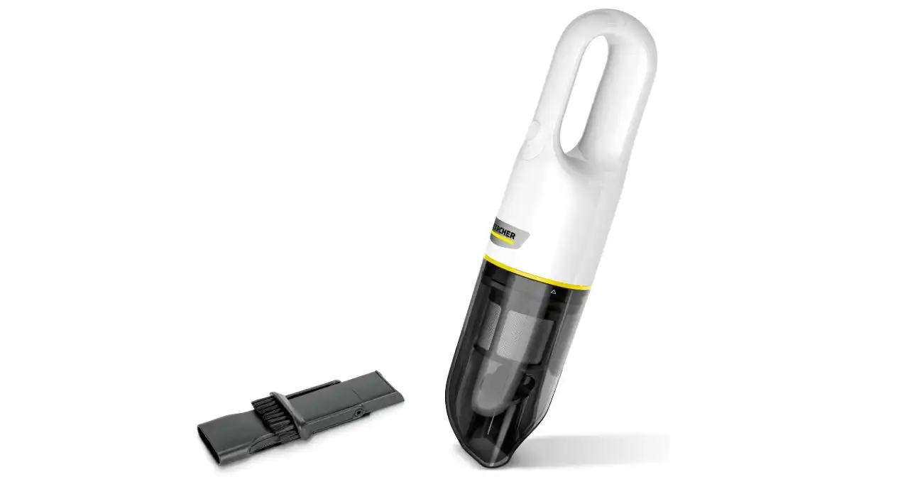 Bundle of karcher -Battery-power vacuum cleaner Cordless - VC 6 + Portable Vacuum Cleaner, 70W, White - CVH2