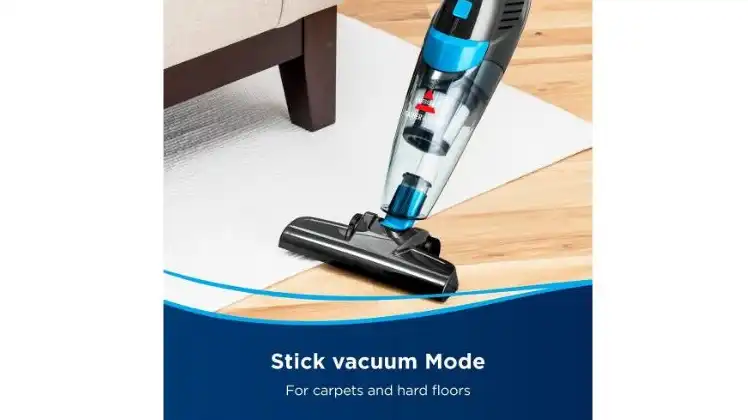 Bissell FeatherWeight 2 In1 Upright Vacuum Cleaner, 0.5L, 450W - 2024E