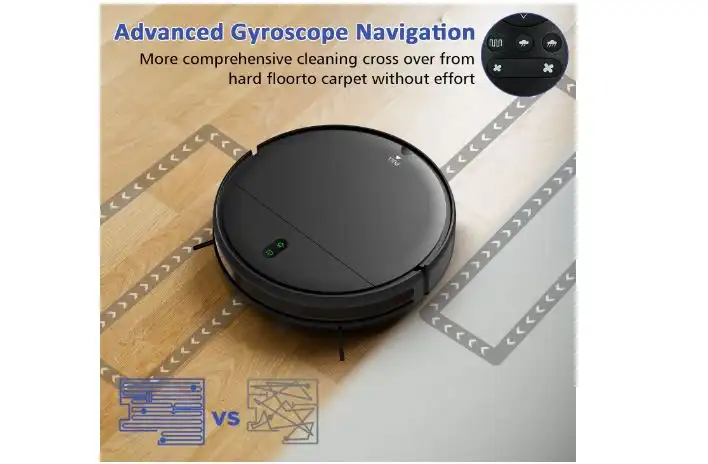 MAMNV Robot Vacuum & Mop Combo, 2-in-1, Wi-Fi – Self-Charging - BR151