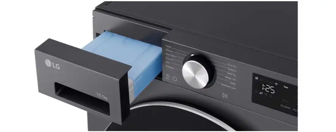 LG Vivace X 10.1kg Dryer with Smart ThinQ™, Heat Pump, Graphite - RH10X54V2NP