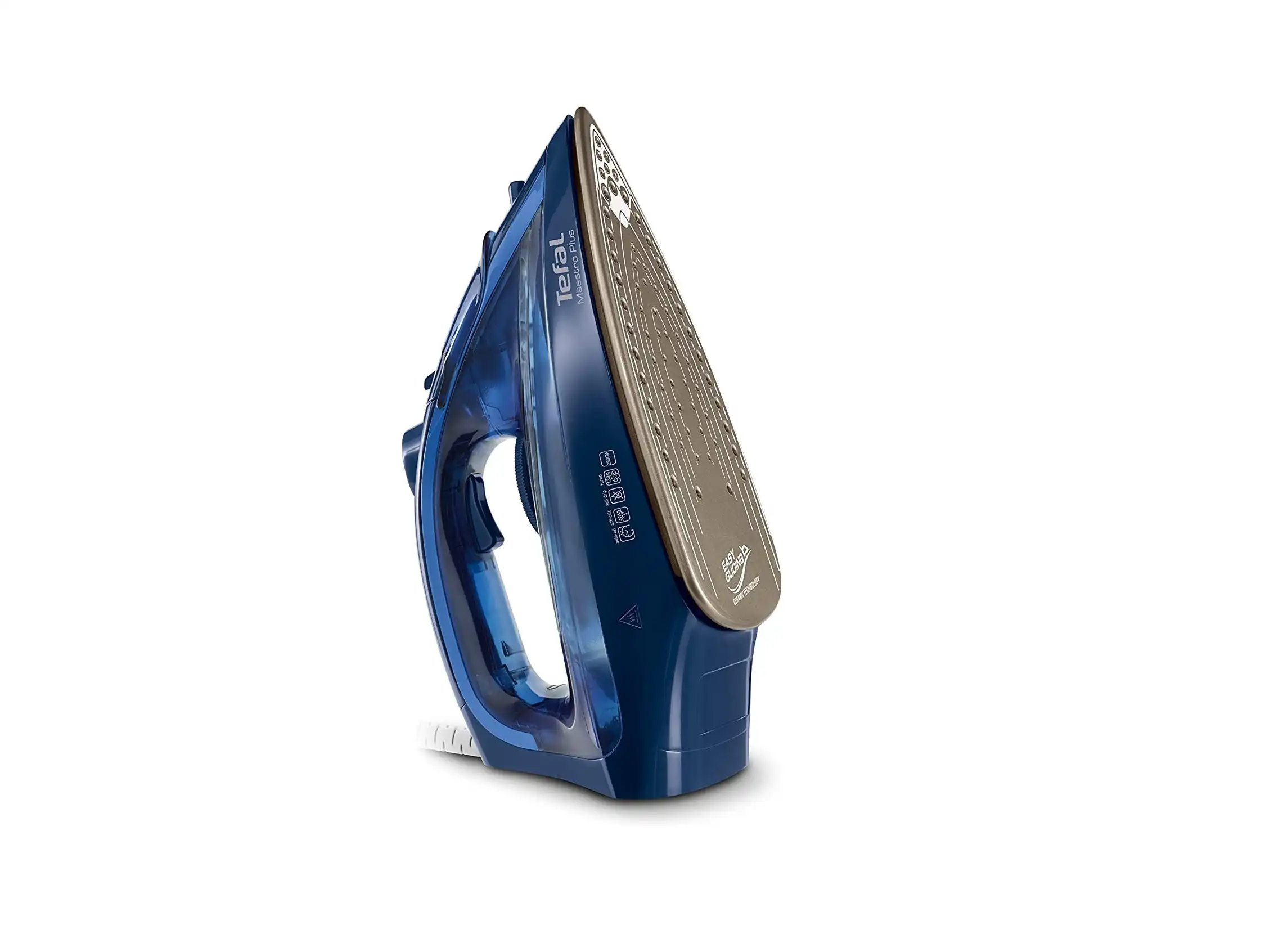 Tefal Maestro Plus Steam Iron, 2500 Watt, Blue - FV1842E1