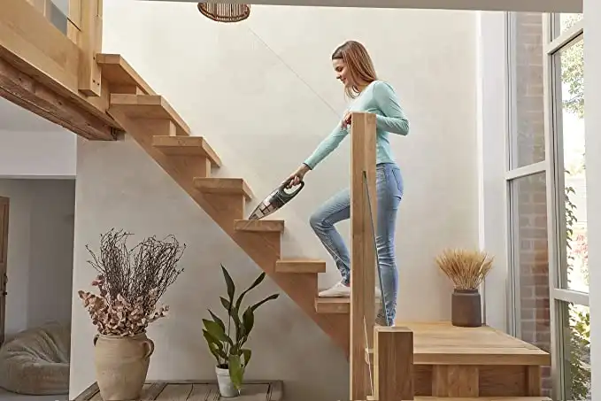Black and Decker Vacuum Cleaner, 28.8 Watt, 2 in 1, Cordless, Gray - SVB520JW