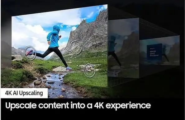 تلفزيون سامسونج سمارت 75 بوصة، QLED بدقة 4K مع ريسيفر داخلي - 75Q80D