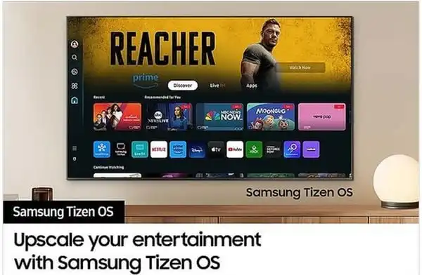 تلفزيون سامسونج سمارت 65 بوصة، QLED بدقة 4K مع ريسيفر داخلي - 65Q80D