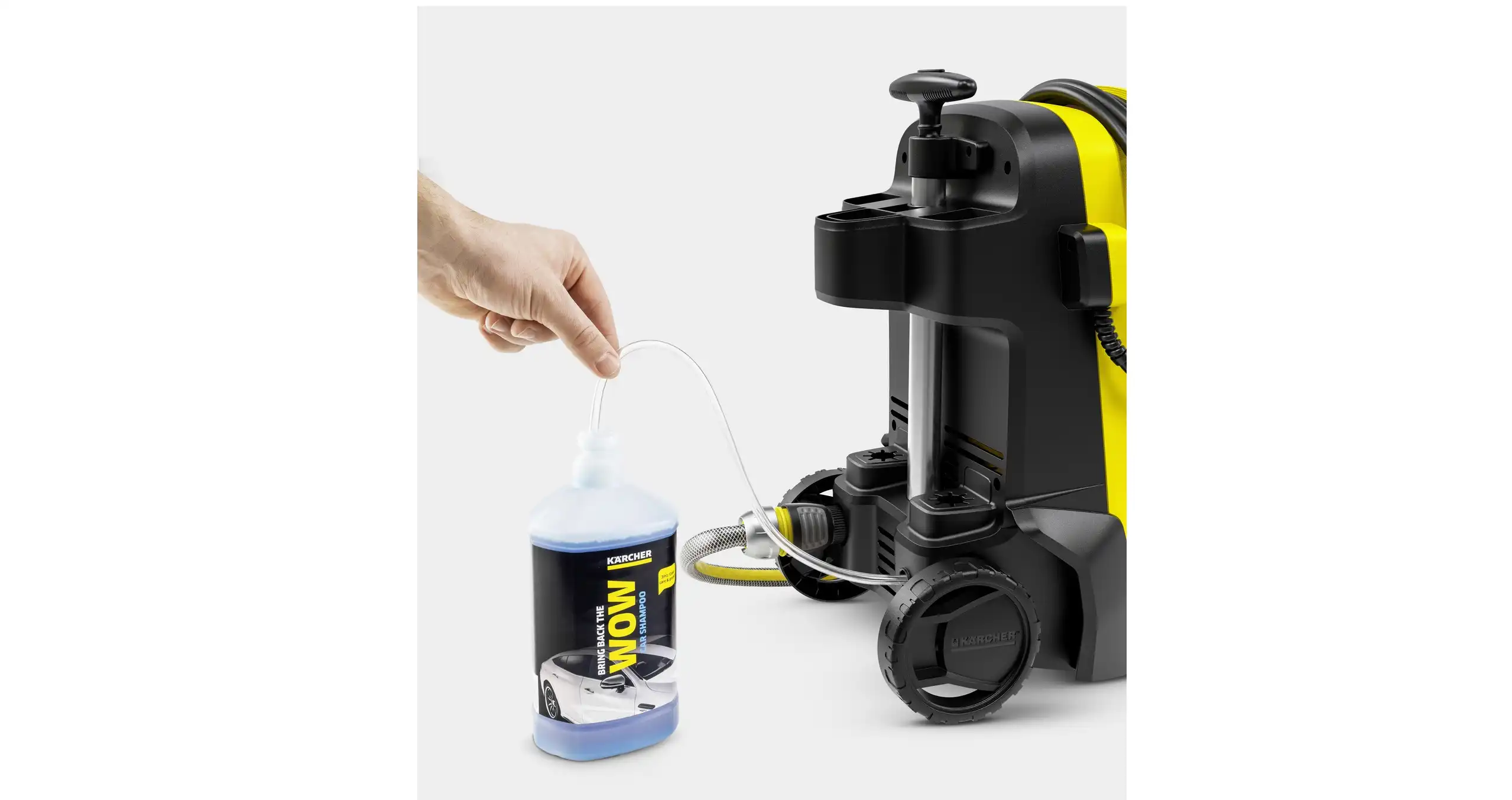 Karcher High Pressure Washer for Home and Garden Cleaning, 2100 W + Cleaning Kit, Yellow/Black -  K 5 Classic Home