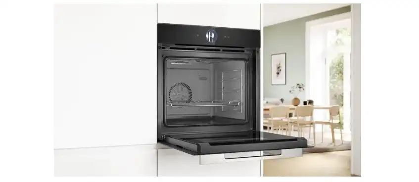 فرن بوش بلت ان سريس 8، سعة 71 لترًا، 60 سم، أسود - HBG7563B1