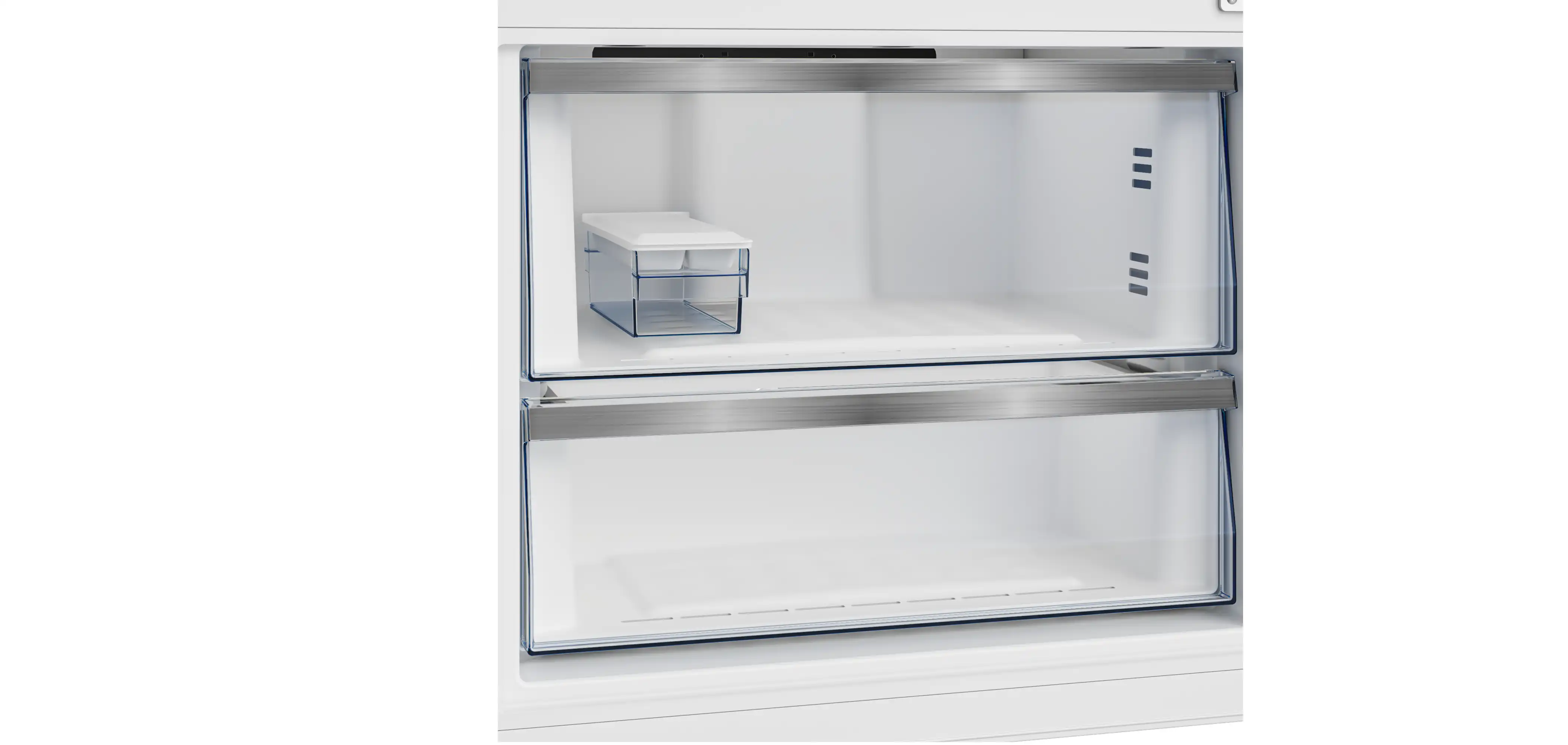 Beko Refrigerator Combi, No Frost 590 L, Touch Digital Display, Inverter, Silver - RCNE590E35ZXP2