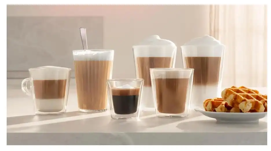 بوش Series 8 ماكينة تحضير الإسبريسو الأوتوماتيكية بالكامل VeroCafe، ستانلس ستيل - TQE80703