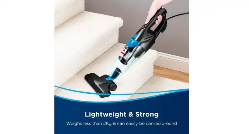 Bissell FeatherWeight 2 In1 Upright Vacuum Cleaner, 0.5L, 450W - 2024E