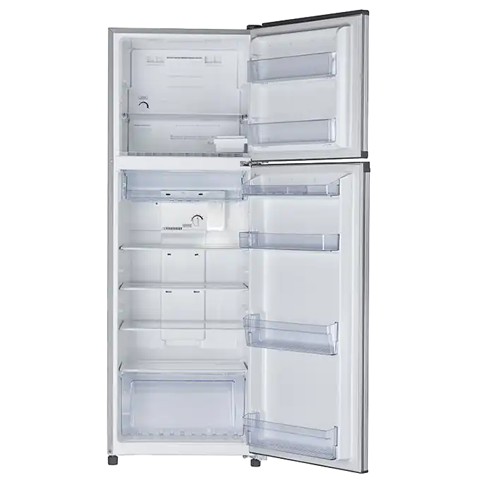 Toshiba Freestanding Refrigerator, No Frost, 2 Doors, 355 Liters, Champagne - GR-EF40P-T-C
