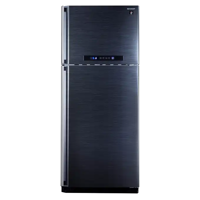 ثلاجة شارب ديجيتال ، نوفروست 450 لتر ، أسود - SJ-PC58A(BK)