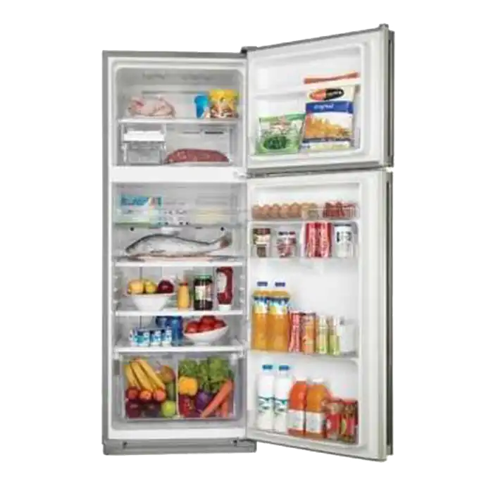 SHARP Refrigerator Digital, No Frost 450 Liter, Silver - SJ-PC58A(SL)