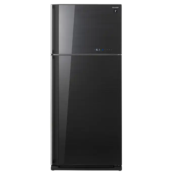 SHARP Refrigerator Inverter Digital, No Frost 450 Liter, Black - SJ-GV58A(BK)