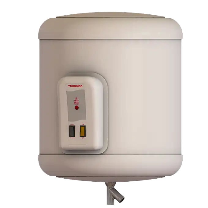 تورنيدو سخان مياه كهرباء ، 35 لتر، أوف وايت - EHA-35TSM-F