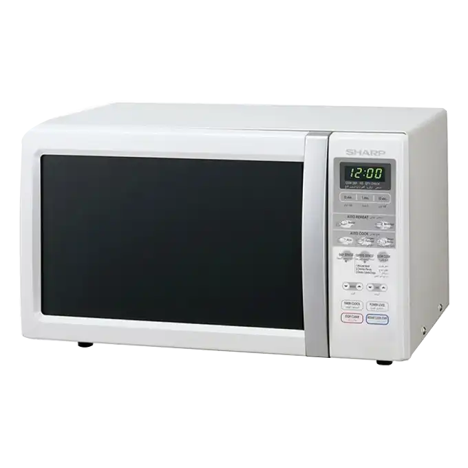 شارب ميكروويف ، سعة 22 لتر ، 800 واط، ابيض - R-241R(W)