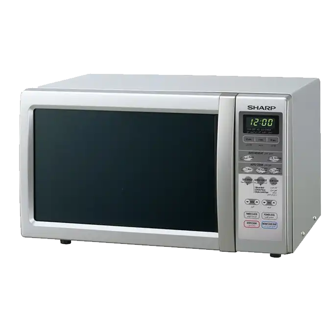شارب ميكروويف، سعة 22 لتر ، 800 واط، فضى - R-241R(S)