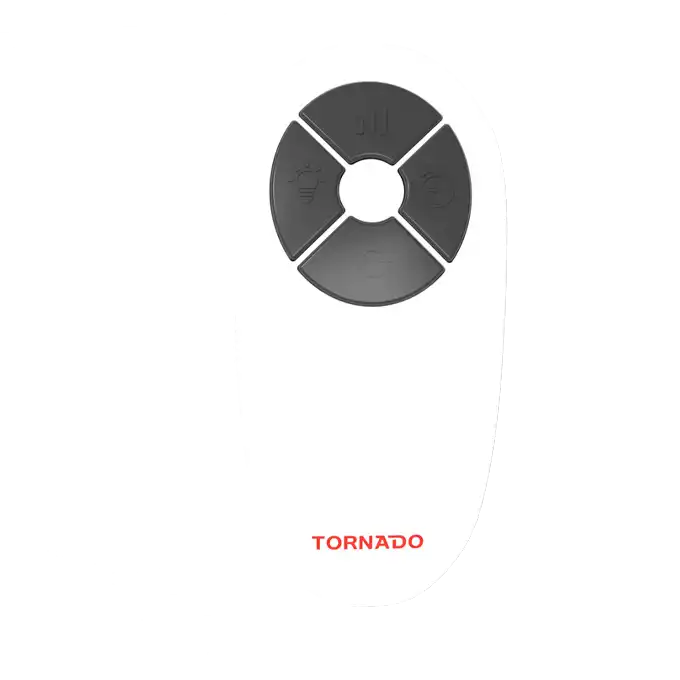 TORNADO Stand Fan with Remote Control, 16 Inch, Black - EFS-111RTL