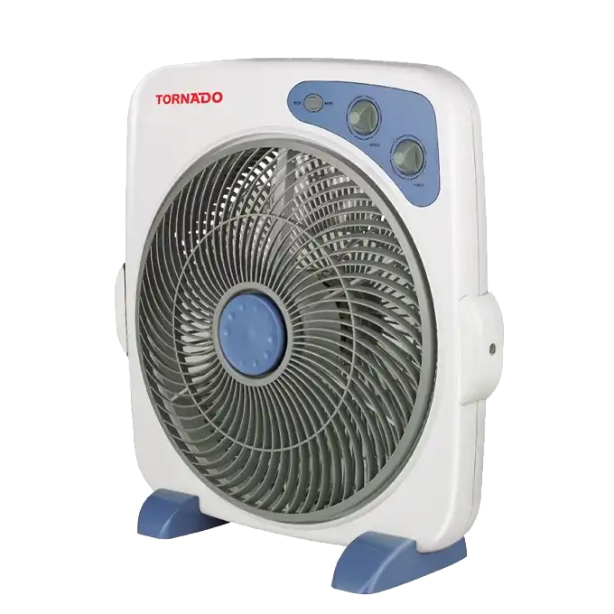TORNADO Box Fan Without Remote Control, 14 Inch, Blue Or Green - B-BXT-35