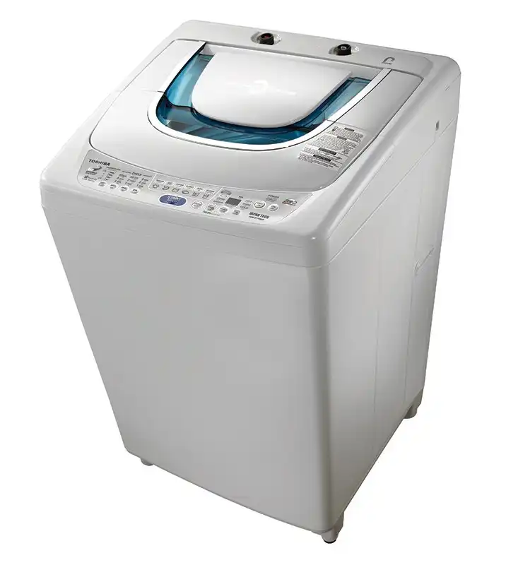 TOSHIBA Top Loading Washing Machine, 10 Kg, White - AEW-9770SUP