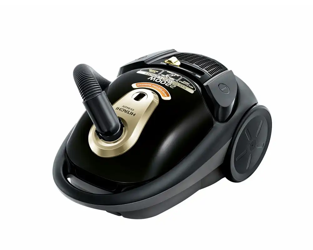 HITACHI Vacuum Cleaner with nano titanium filter, 2200 Watt, Red / Black Or Black / Gold - CV-BA22V